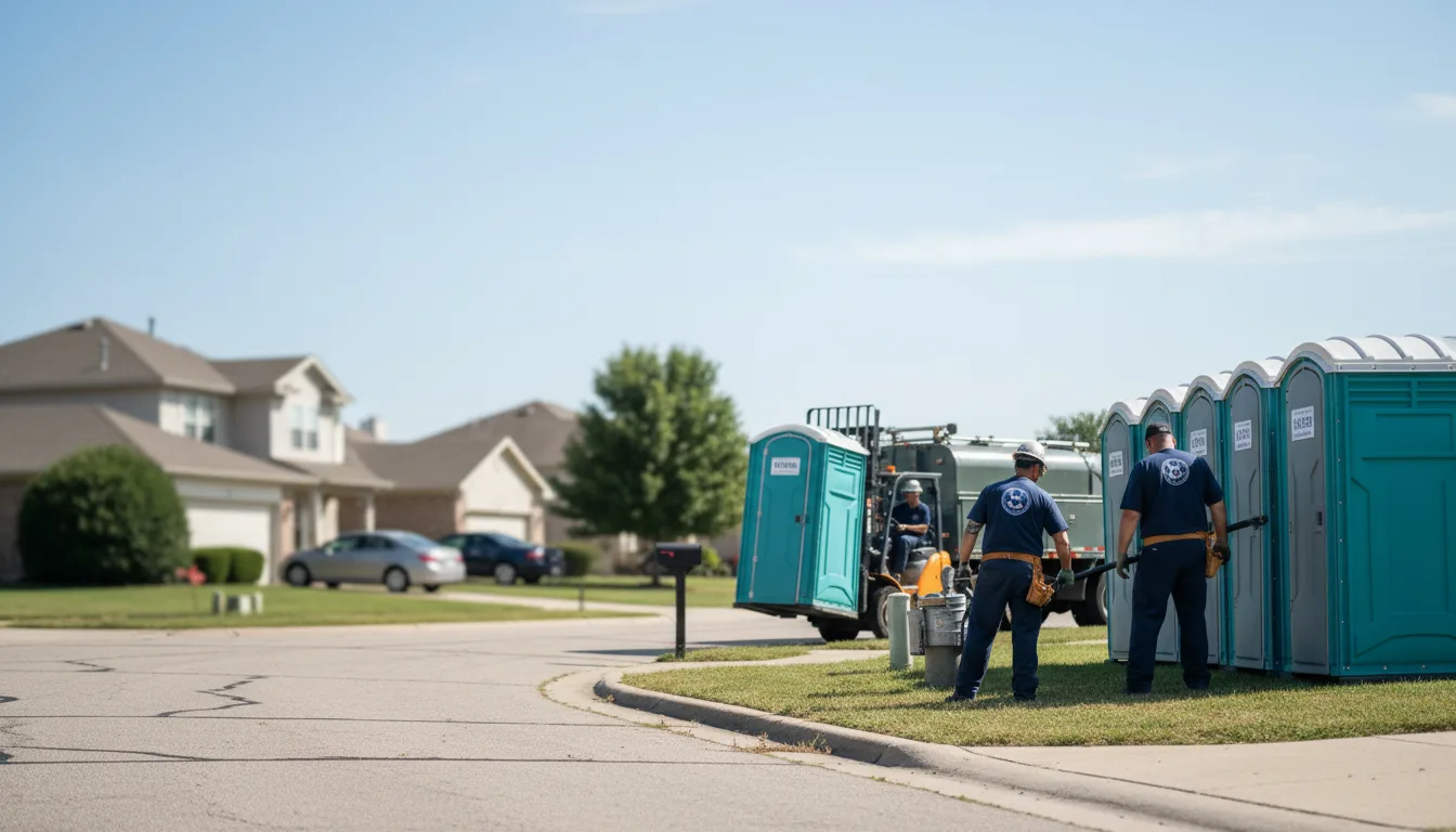 Porta Potty Rental in Wardville, OK near me